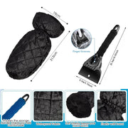 ABS Car Ice Scraper with Foam Grip — Single or Selected Set
