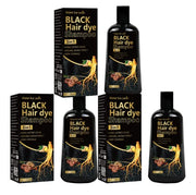 3-in-1 Black Hair Color Shampoo