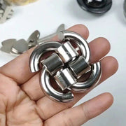 Variety Metal Puzzles Brain Teasers 3PCS Set IQ Logic Test Disentanglement for Mind Challenge Educational Toys Kids Adults