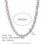 E.B.belle Gold Plated Chain Jewelry