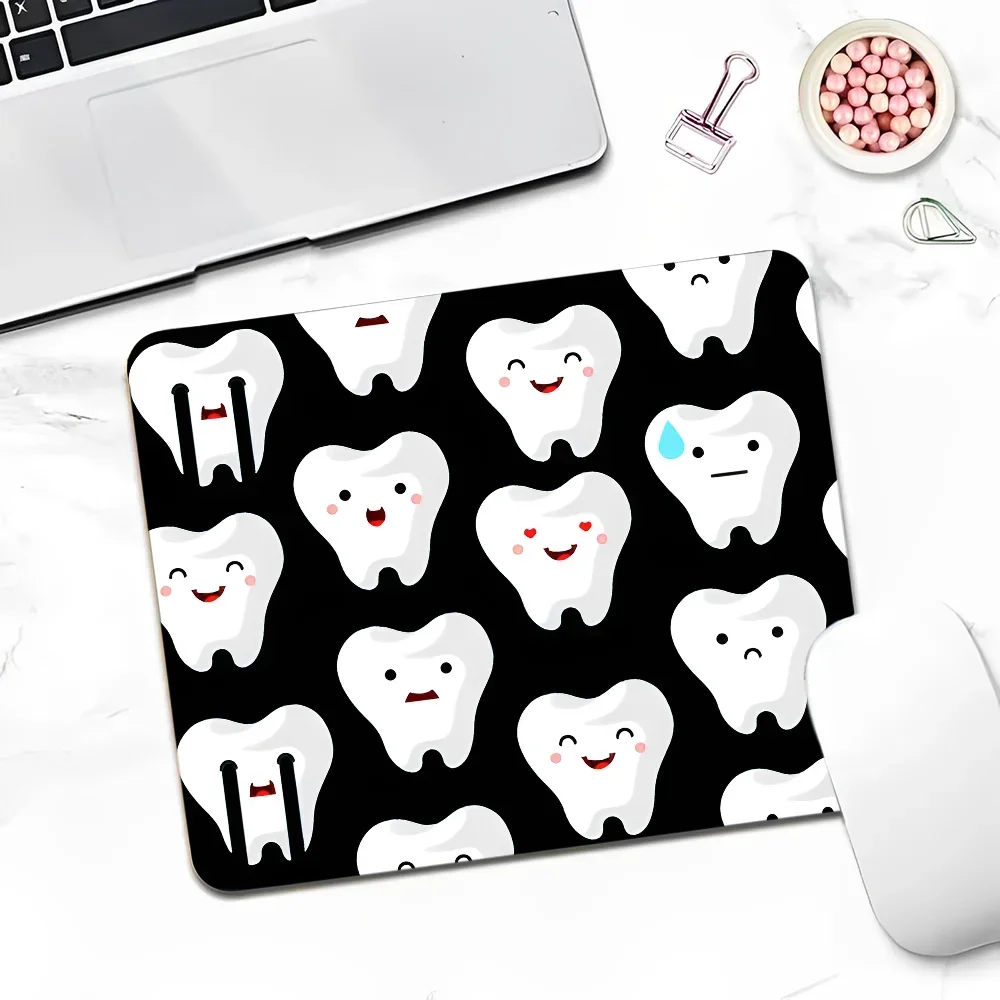Dentist Dental DIY Desktop, Cute Mouse Pad, Extended Game Accessories, Writing Pad Writing Table Pad Kawaii Desk Mat