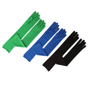 Green Screen Gloves 45cm 17" Chromakey Filming CG Movie Floating Effect Youtube Tiktok Video Accessorires Animation Stage Props