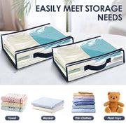 6/12Pcs Bed Sheet Storage Bags PVC Waterproof Clothes Blankets Packing Box Waterproof Dustproof Clear Zippered Pillow Bedding