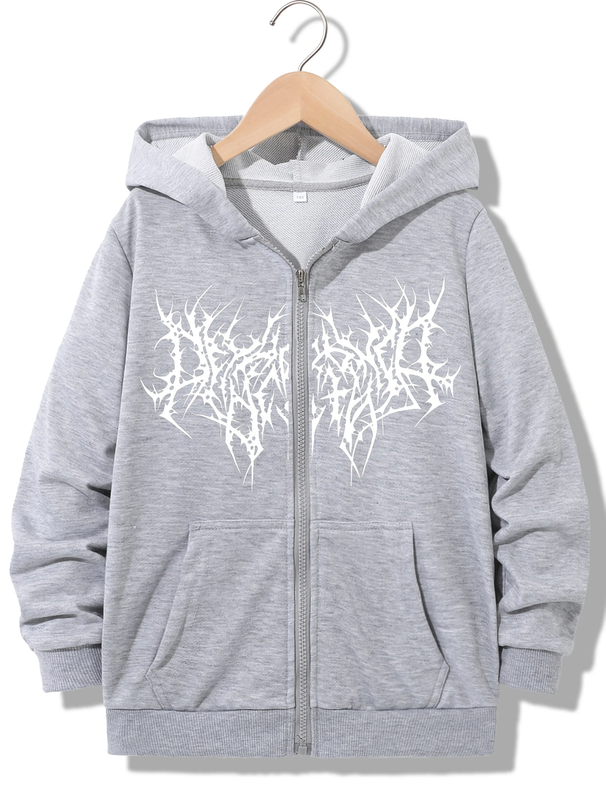 Streetwear Fashionable Zipper Hoodie Casual HIP HOP Hoodies Jackets Boys Girls Y2k Zip Up Sweatshirt Spring Autumn