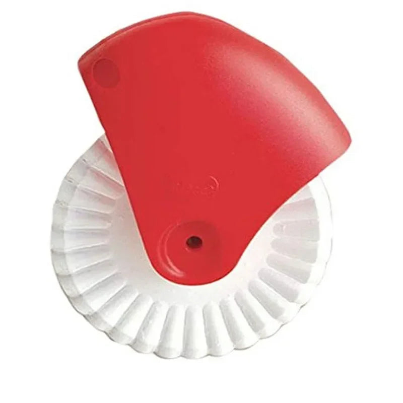 Kitchen Pizza Pastry Lattice Cutter Pastry Pie Decor Cutter Plastic Wheel Roller for Pizza Pastry Pie Crust Baking Cutter Tools