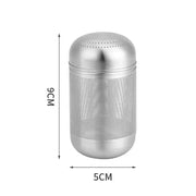 Stainless Steel Cylinder Tea Infuser — Selected Size and Pack