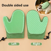 Double-Sided Pet Grooming and Fur-Removal Glove — 1 Piece