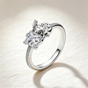 2026 New 925 Silver Sun Star Moon Bow Ring, Size 6 7 8 9, Suitable for European Women's Original Charm High Jewelry Gifts
