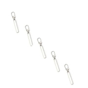 Replacement Zipper Pull Tabs — Selected Style, 5- or 10-Piece Pack