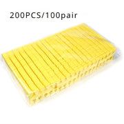100,200pcs/Pack Nail Art Toe Separators Fingers Foots Sponge Soft UV Gel Polish Beauty Tools Manicure Pedicure Pack Nail Kits
