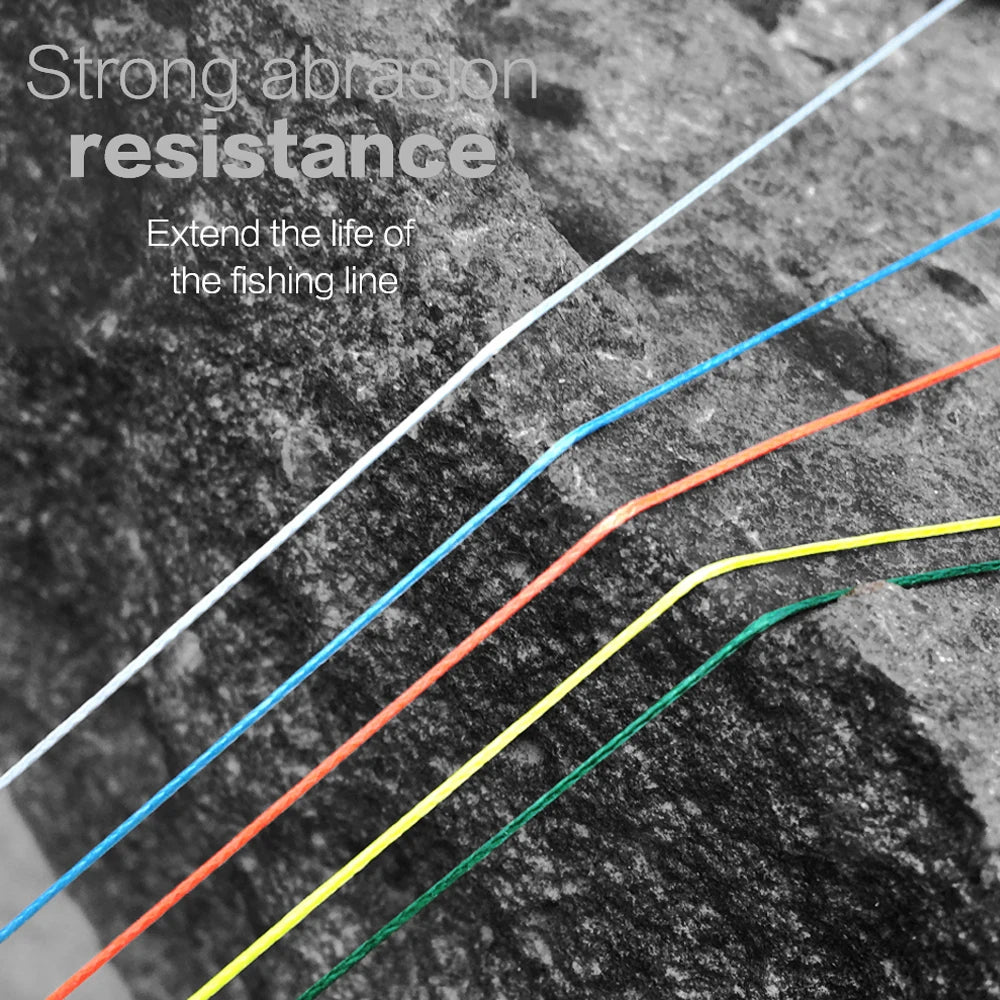 JOF PE Braided X4 Fishing Line, Abrasion Resist Durable Thin Fishing Line For Outdoor Fishing Accessories 300M 500M 1000M
