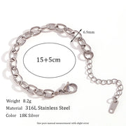E.B.belle Gold Plated Chain Jewelry