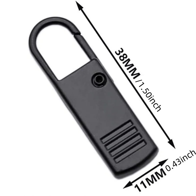 Replacement Zipper Pull Tabs — Selected Style, 5- or 10-Piece Pack