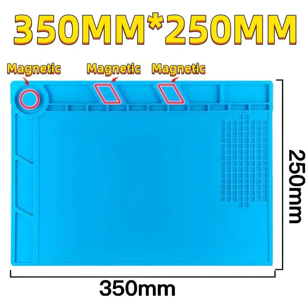 Silicone Electronics Repair Work Mat — Model and Size Options