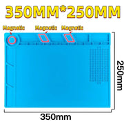 Silicone Electronics Repair Work Mat — Model and Size Options
