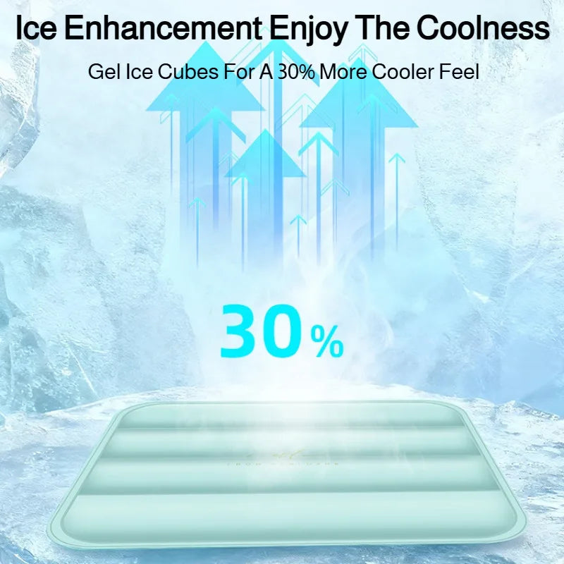 Pet Cooling Mat Gel Ice Pad for Dogs Cats Summer Cool Ice Cold Pad Office Seat Cushion Car Bed Sofa Cooler Mat Hot Weather