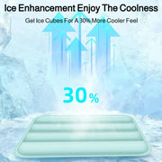 Pet Cooling Mat Gel Ice Pad for Dogs Cats Summer Cool Ice Cold Pad Office Seat Cushion Car Bed Sofa Cooler Mat Hot Weather
