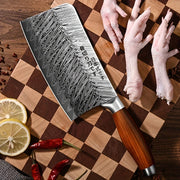 Kitchen High-end Knives For Restaurant, Chef's Knife Damascus Slicing Knife Chef's Special Cutting Salmon Knife Kitchen Utensils