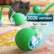 Rechargeable Rolling Cat Toy — Interactive Chase Ball