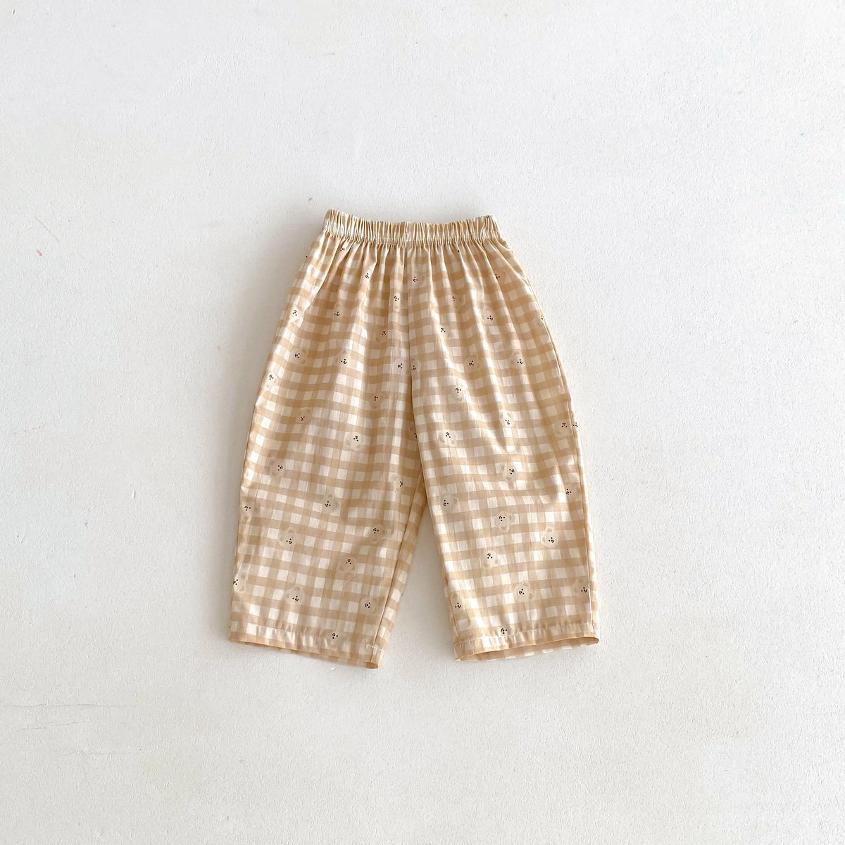 Kids Cartoon Print Summer Trousers