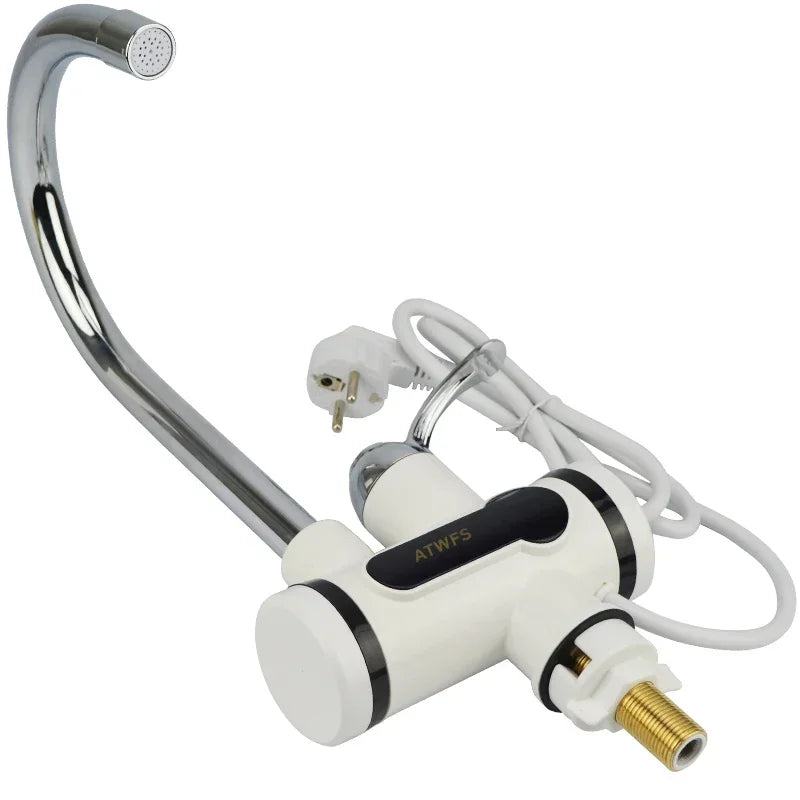 Electric Kitchen Water Heater Tap Instant Hot Water Faucet Heater Cold Heating Faucet Tankless Instantaneous Water Heater