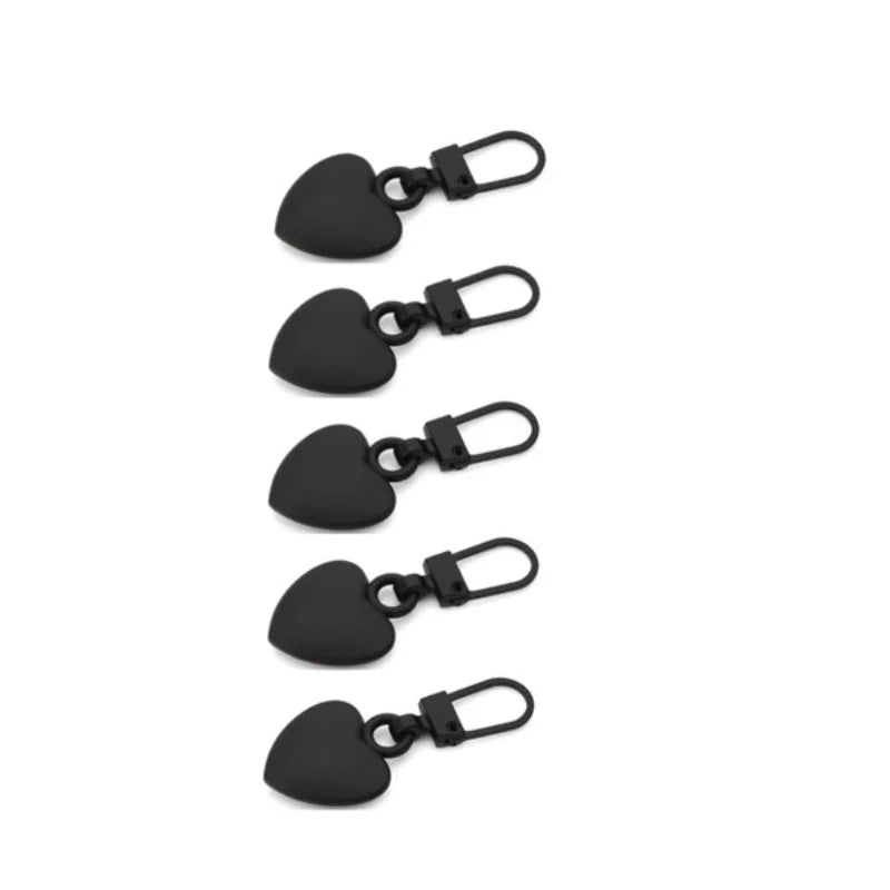 Replacement Zipper Pull Tabs — Selected Style, 5- or 10-Piece Pack