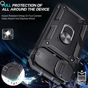 Case For iPhone 16 15 14 13 12 11 Pro Max Plus Mini XR XS X 8 7 Plus 7 8 SE  Heavy Duty with Camera 360 Degree Kickstand Cover