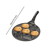 Pancake Pan Non-Stick Fried Egg Pan 4Holes 7 Holes Frying Pan Pancakes Maker for Breakfast Eggs Kitchen Utensils Burger Pan