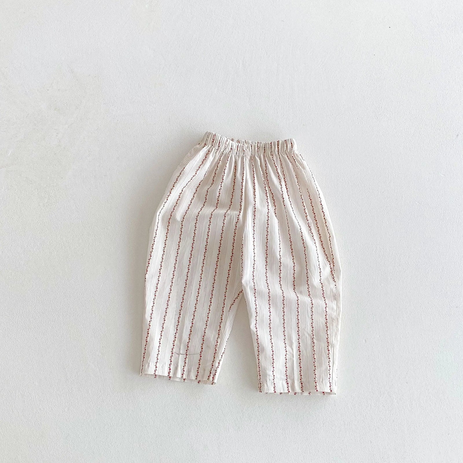 Kids Cartoon Print Summer Trousers