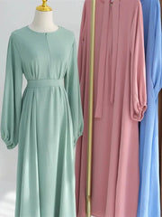 Ramadan Abayas Muslim Arabic Modest Dress Prayer Clothes For Women Abaya Dubai Turkey Islam Kaftan Robe Femme Musulmane Vestidos