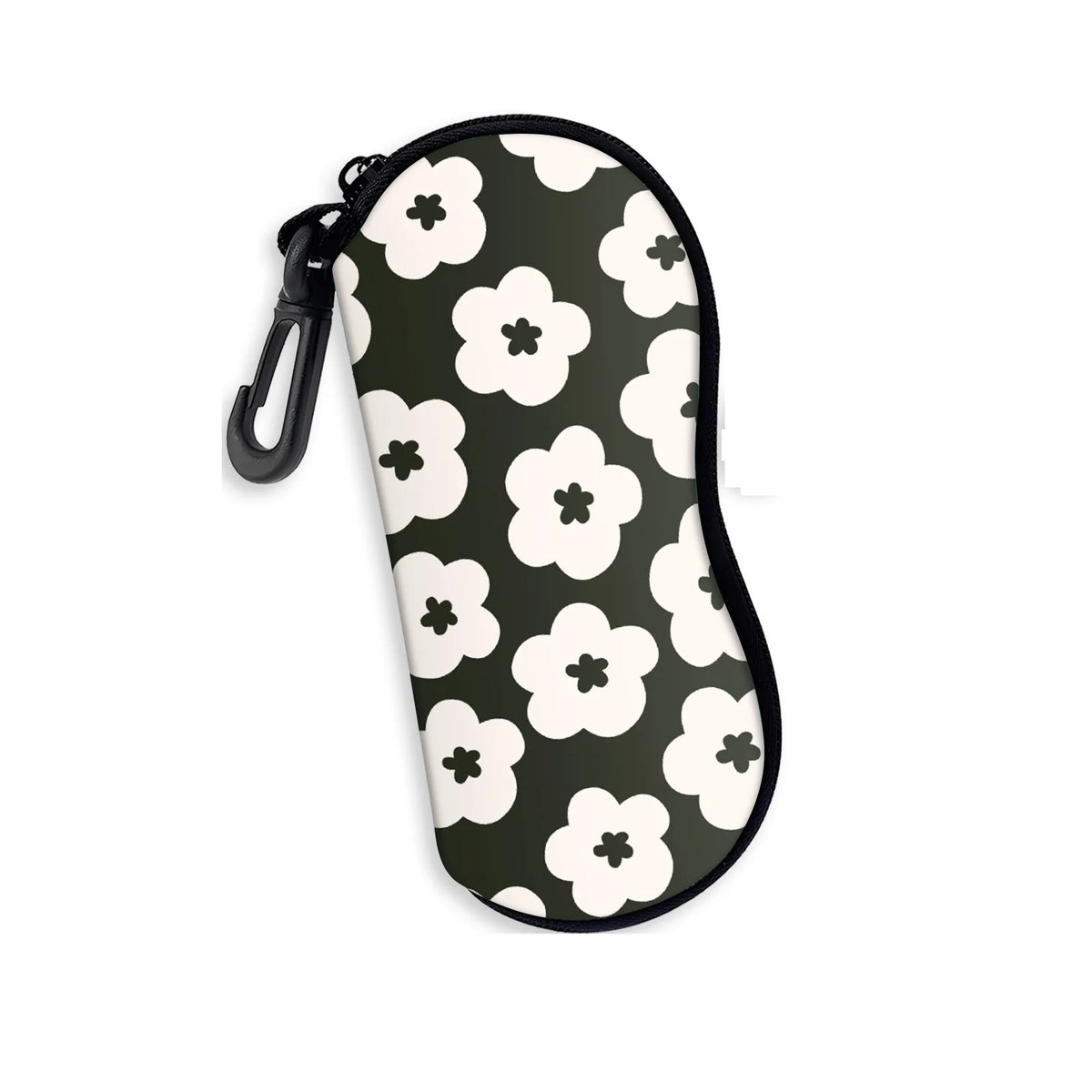 Neoprene Zipper Eyeglasses Pouch — Selected Print
