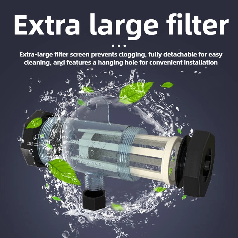 Electric Aquarium Cleaner, 5V Fish Tank Gravel Vacuum Sand Washer & Water Changer Pump, Multi-Function Siphon for Fish Waste