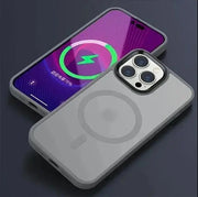 Matte Translucent Phone Case For IPhone 17 Air 16e 15 16 14 13 12 11 Pro Max Plus Magnetic Case Magsafe Wireless Charging Cover