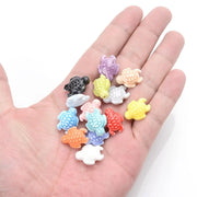 Ceramic Sea Turtle Beads, 10-Piece Set