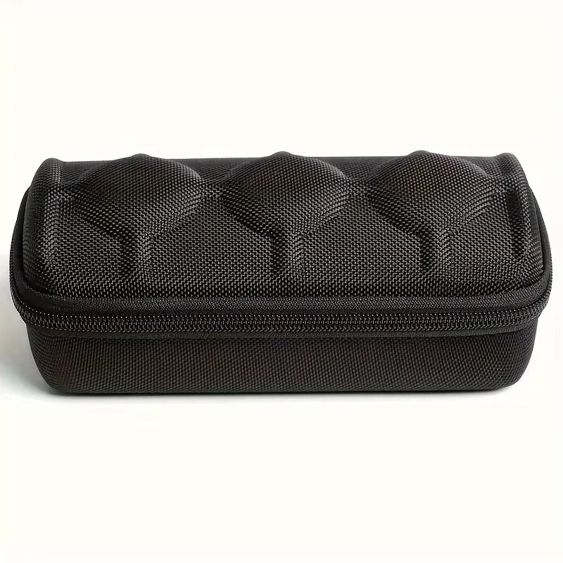 Nylon Watch Travel Case — Black, 3 Slots