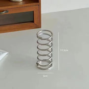 Toothbrush Stainless Steel Holder Metal Bathroom Accessories Tool for Toothpaste Makeup Brush Storage Rack Home Decoration