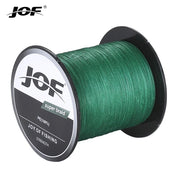 JOF PE Braided X4 Fishing Line, Abrasion Resist Durable Thin Fishing Line For Outdoor Fishing Accessories 300M 500M 1000M
