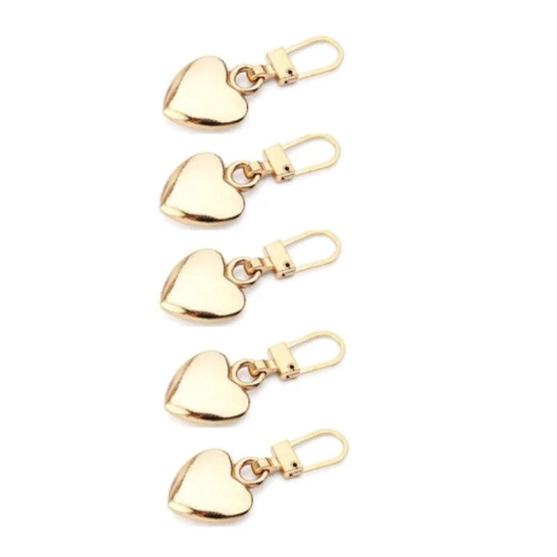 Replacement Zipper Pull Tabs — Selected Style, 5- or 10-Piece Pack