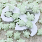 Ceramic Sea Turtle Beads, 10-Piece Set
