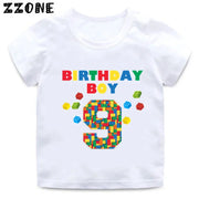 Building Blocks Print Kids T-Shirt