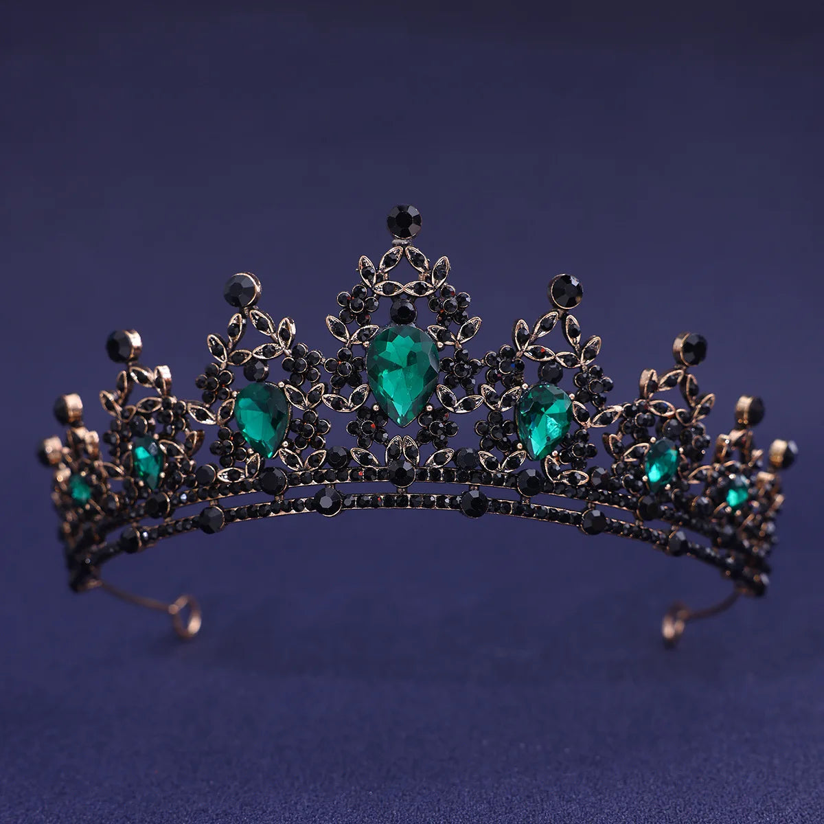 Luxury Elegant Princess Bridal Crystal Tiara Crown For Women Silver Color Diadem Veil Tiaras Wedding Hair Accessories Headpieces