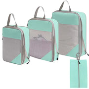 Polyester Travel Packing Organizers — 4-Piece Set, Selected Color