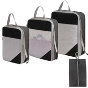 Polyester Travel Packing Organizers — 4-Piece Set, Selected Color