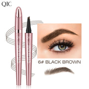 QIC Micro-Fork Liquid Eyebrow Pen — 6 Shades