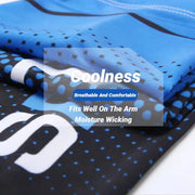 Summer Fashio Sunscreen Ice Silk Sleeve UV Sun Protection Cooling Anti-Slip Arm Sleeves Men Women Outdoor Sport Cycling