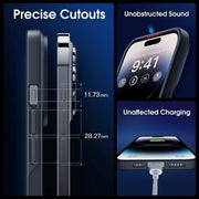 Matte Translucent Phone Case For IPhone 17 Air 16e 15 16 14 13 12 11 Pro Max Plus Magnetic Case Magsafe Wireless Charging Cover
