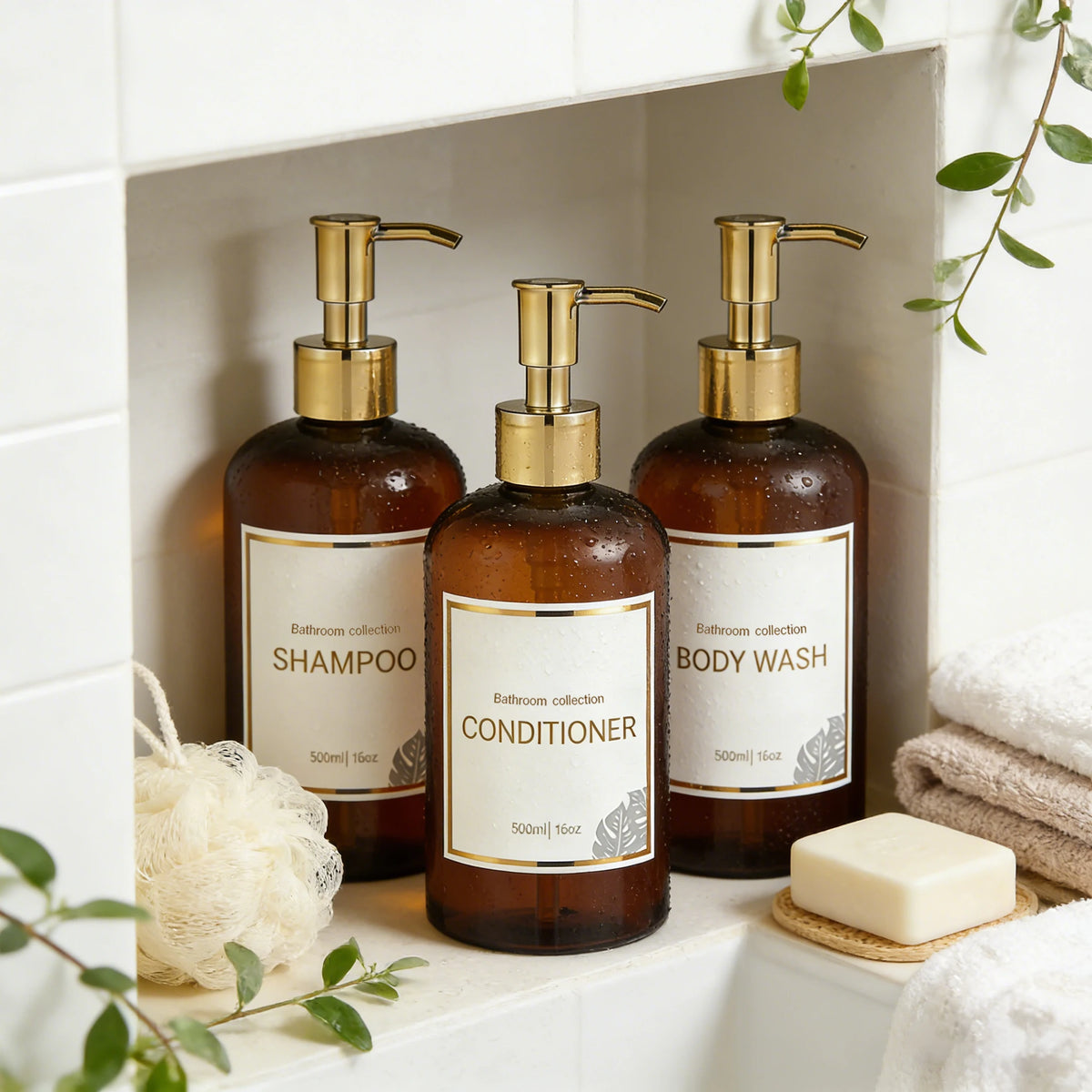Refillable 500ml Soap & Lotion Dispenser