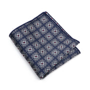 Novelty Design Men's Handkerchief Dot Floral Animal Pattern Pocket Square Party Dinner Hanky Chest Towel Suit Accessories Gift