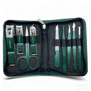 Professional 7/10/12/18 Piece Nail Care Kit Stainless Steel Manicure & Pedicure Set Nail Clipper Set with Travel Case