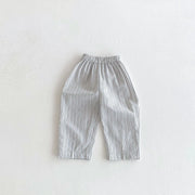 Kids Cartoon Print Summer Trousers